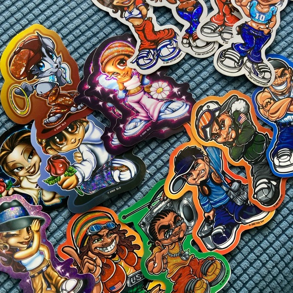 HUGE VINTAGE LOT STICKERS - Picture 14 of 16